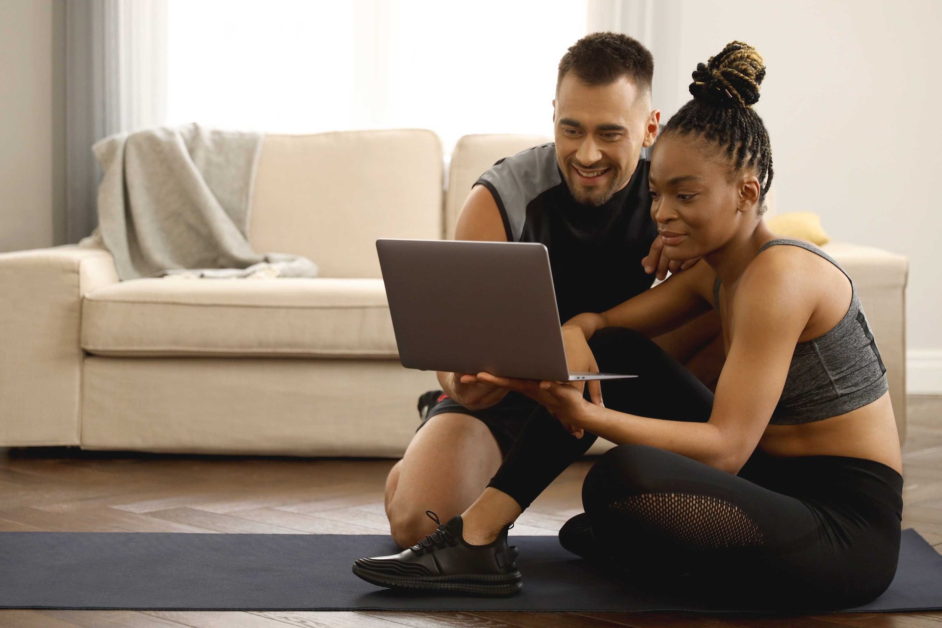 Residents using their Fiber Stream connection at home